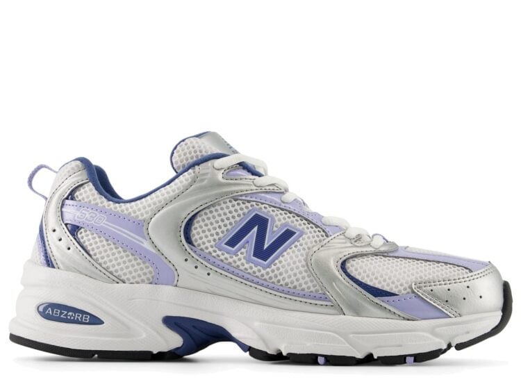 New Balance 530 Silver Metalic Magic Blue