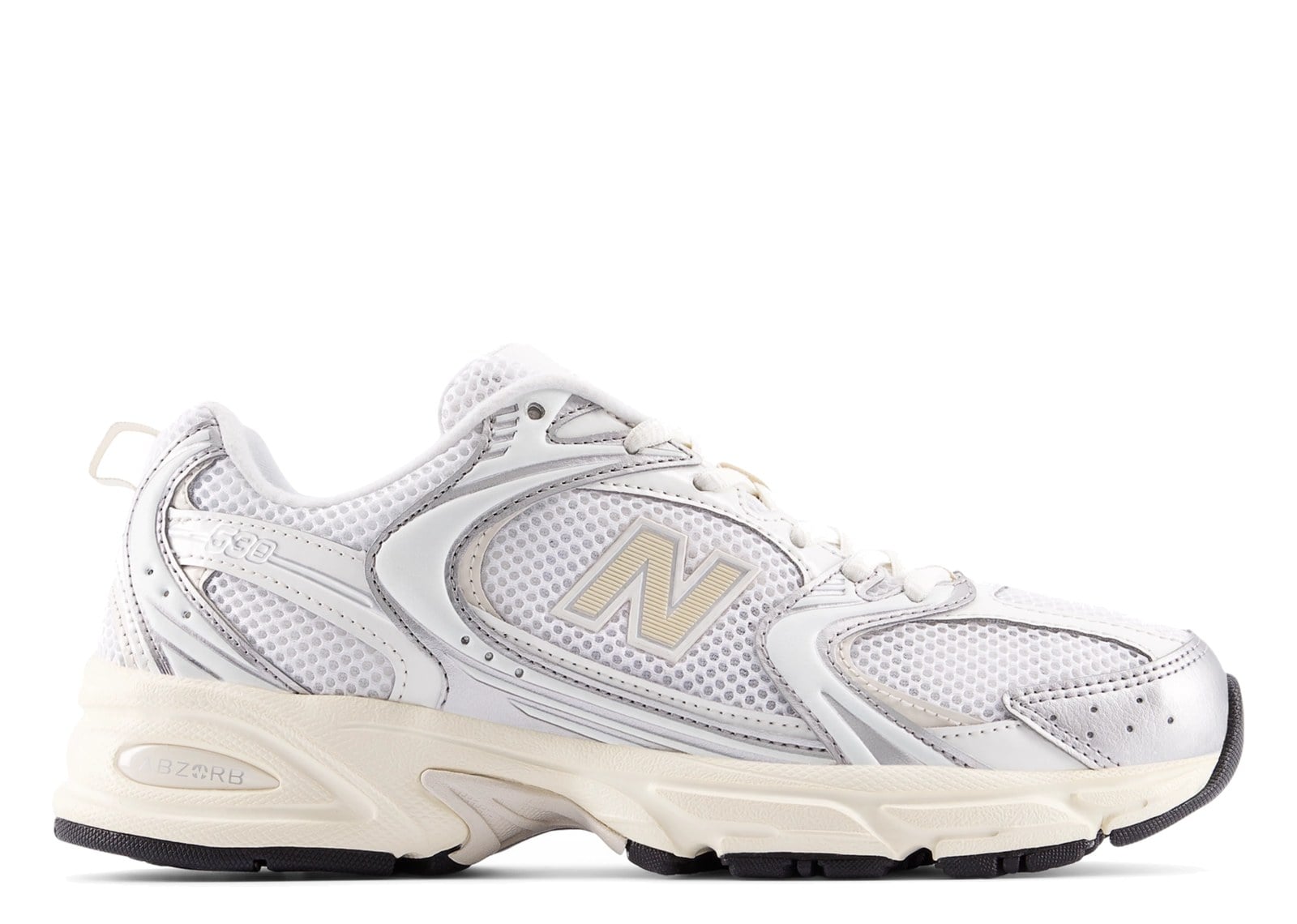 New Balance 530 Silver Metallic Linen