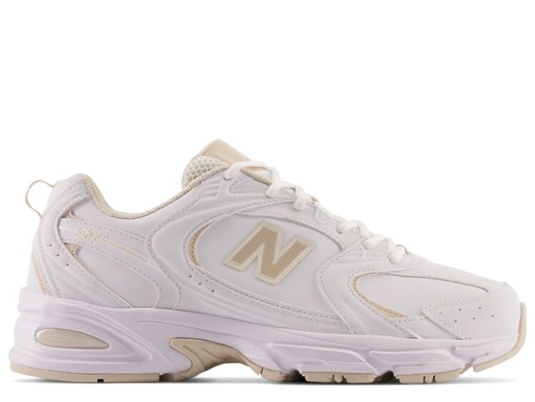 New Balance 530 White Calm Taupe