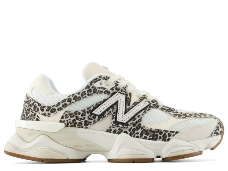 New Balance 9060 ASOS Exclusive Beige Brown Leopard Print