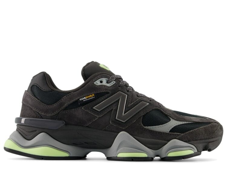 New Balance 9060 Black Cement Dry Lime