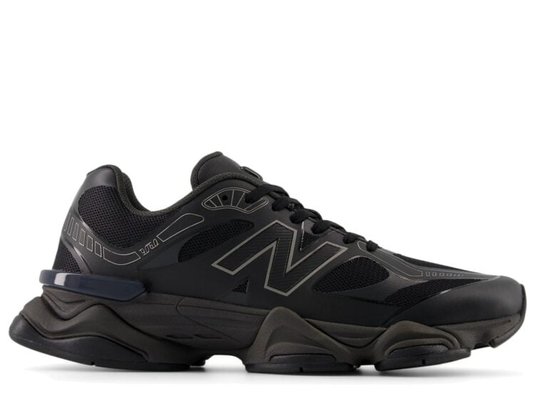 New Balance 9060 Black Grey Black