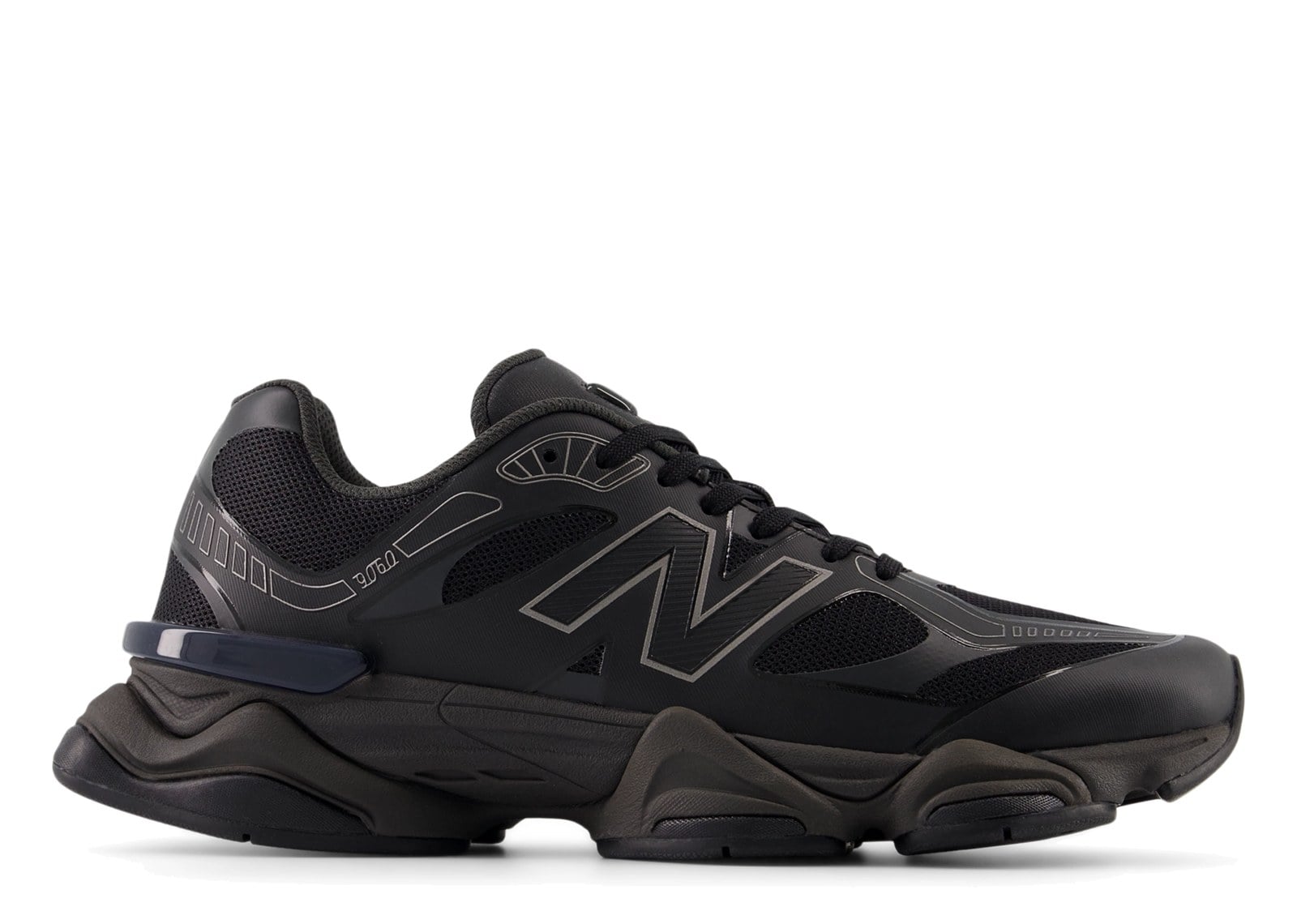New Balance 9060 Black Grey Black