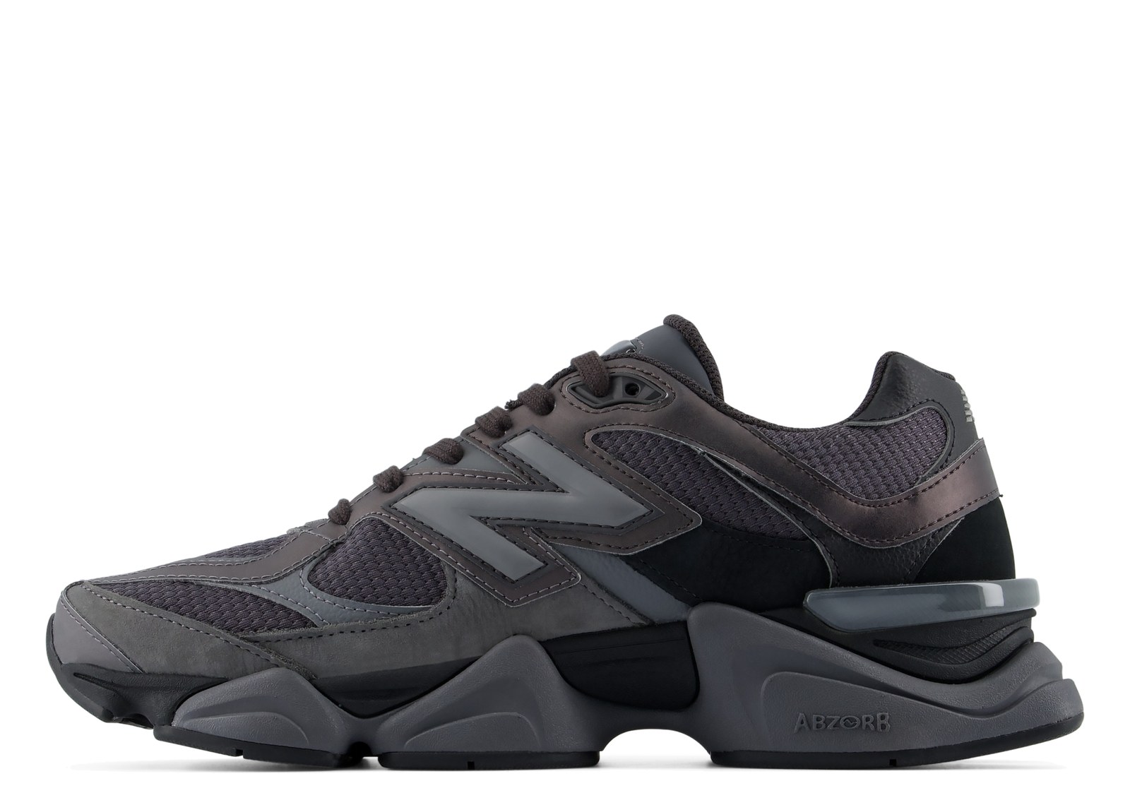 New Balance 9060 Black Grey Toe - görsel 2