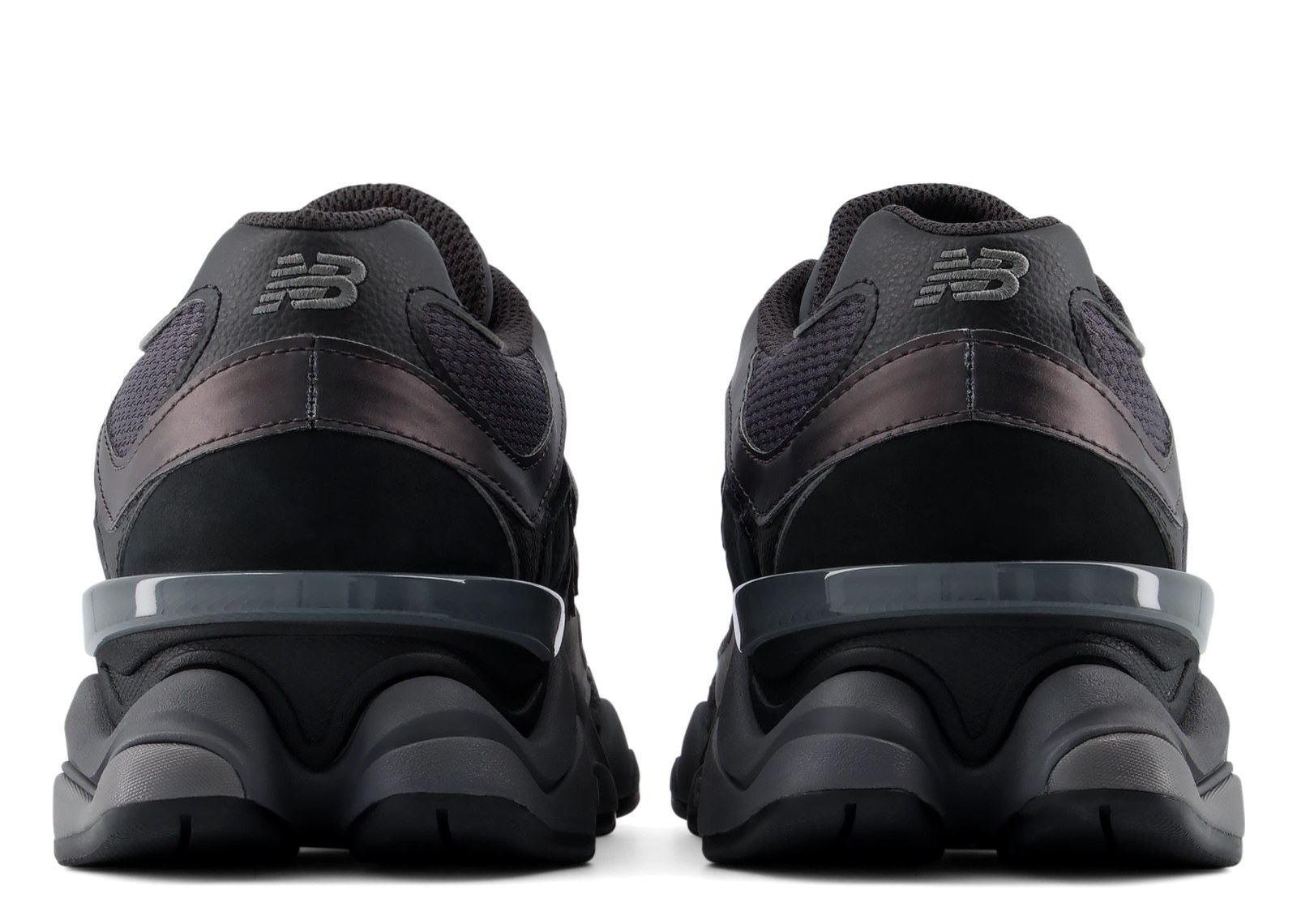 New Balance 9060 Black Grey Toe - görsel 3