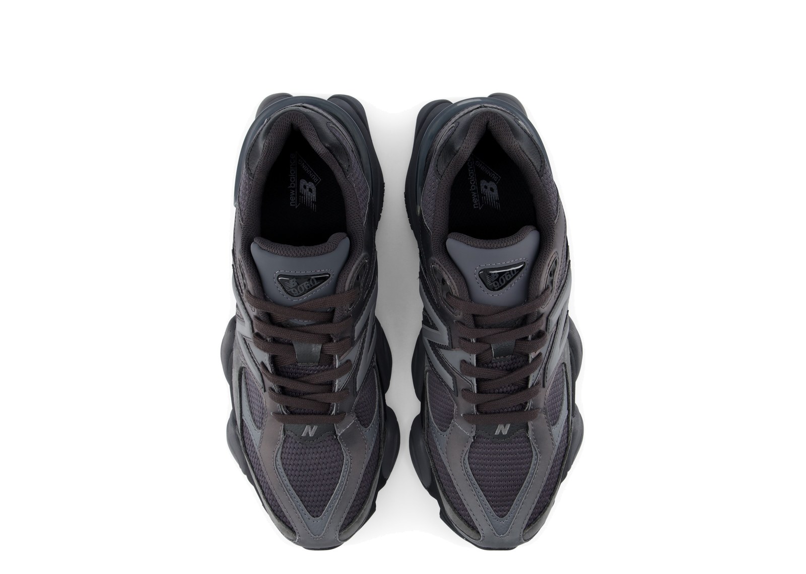 New Balance 9060 Black Grey Toe - görsel 4