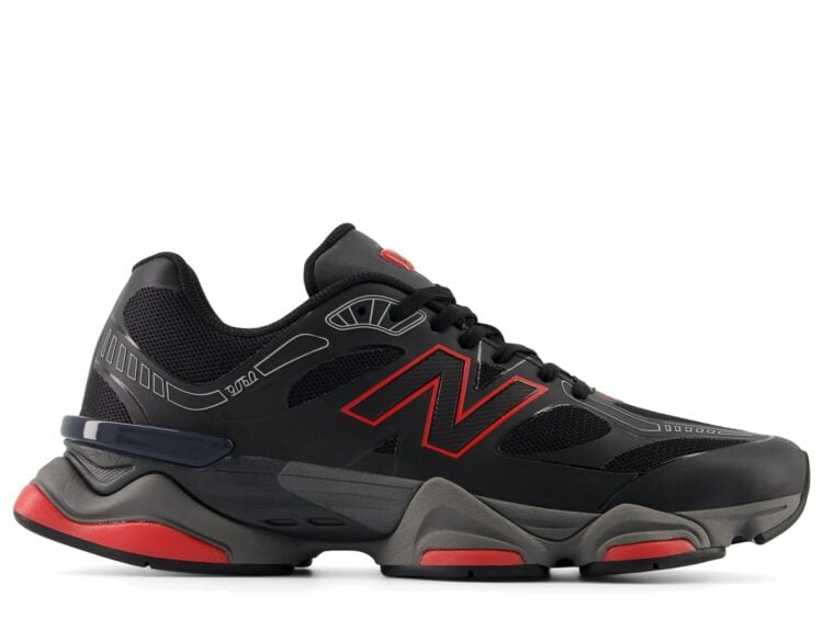New Balance 9060 Black Red