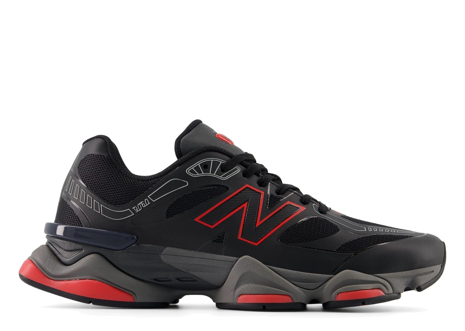 New Balance 9060 Black Red