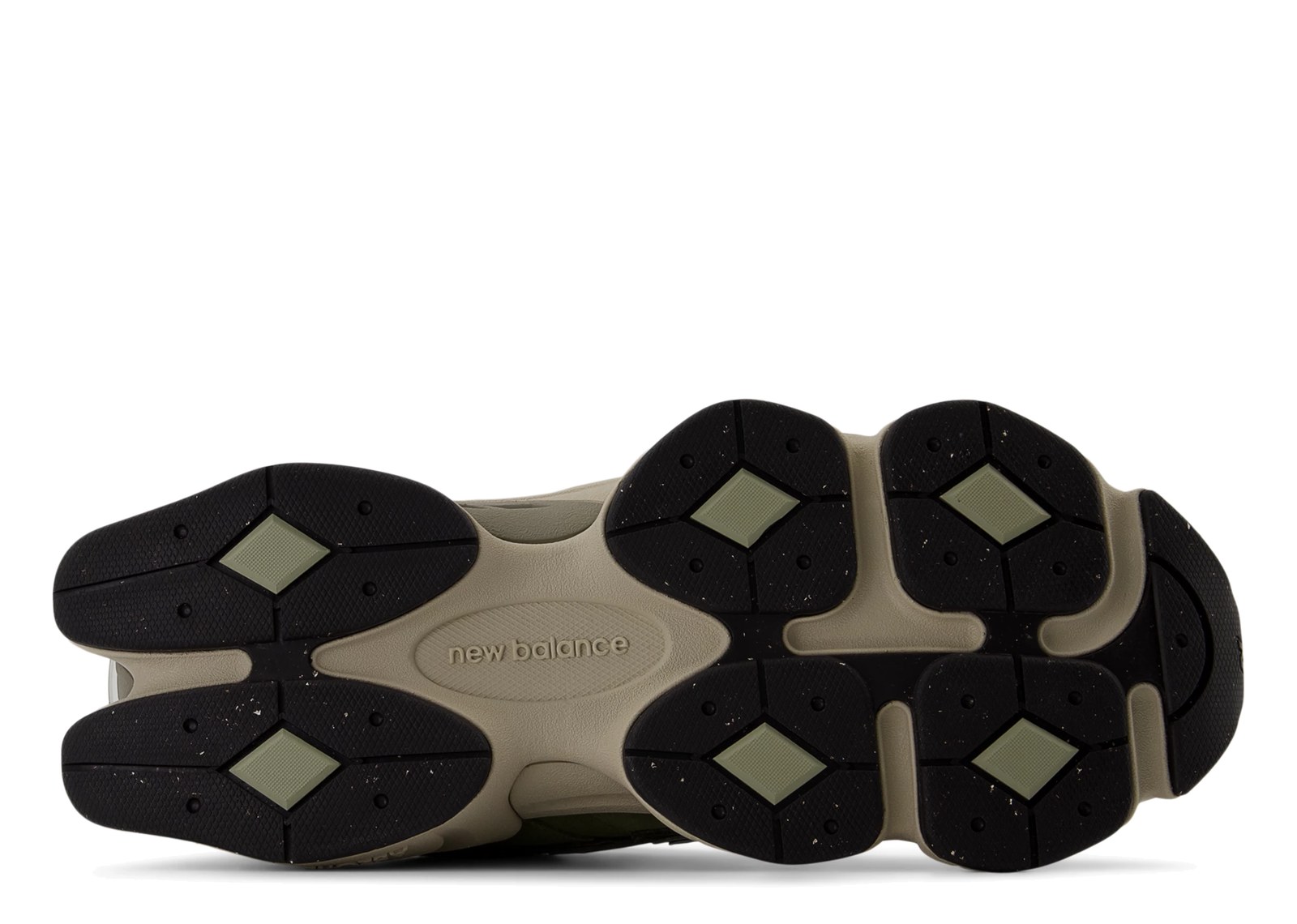 New Balance 9060 Dark Olivine Cordura - görsel 4