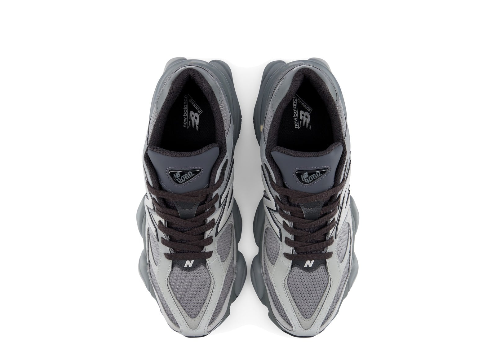New Balance 9060 Grey Slate Grey - görsel 4