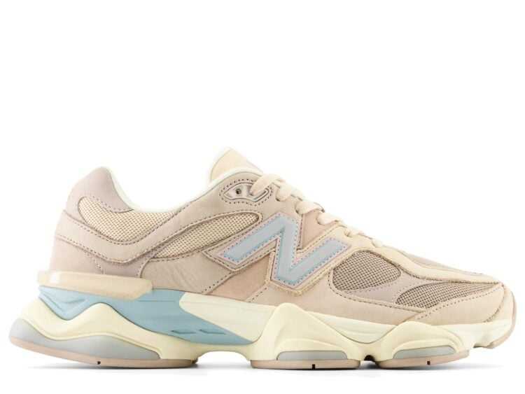 New Balance 9060 Ivory Cream Pink Sand