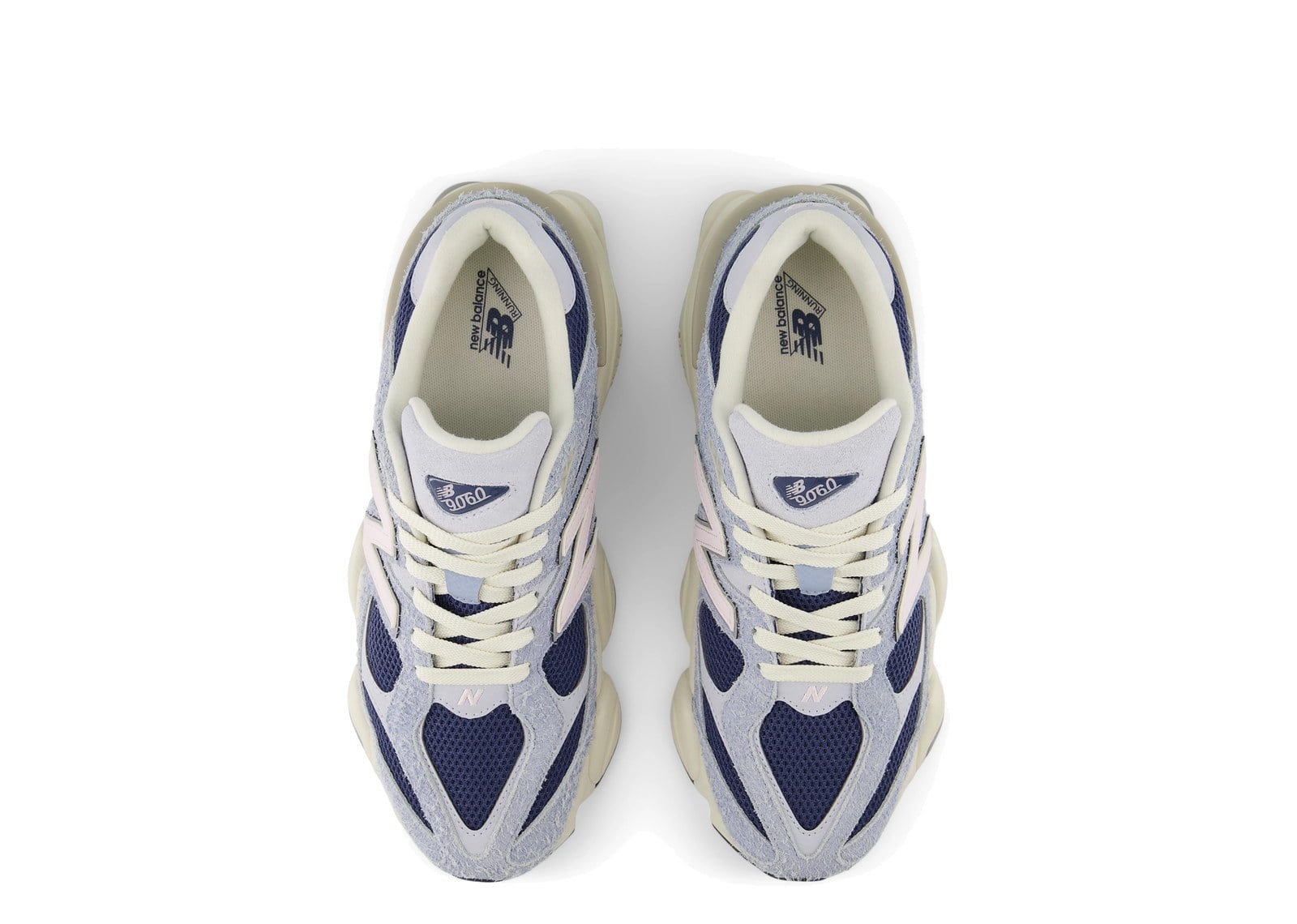 New Balance 9060 Light Arctic Grey Indigo - görsel 4