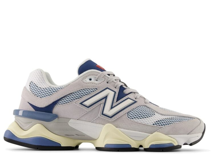 New Balance 9060 Pearl Grey Dark Shoreline Blue