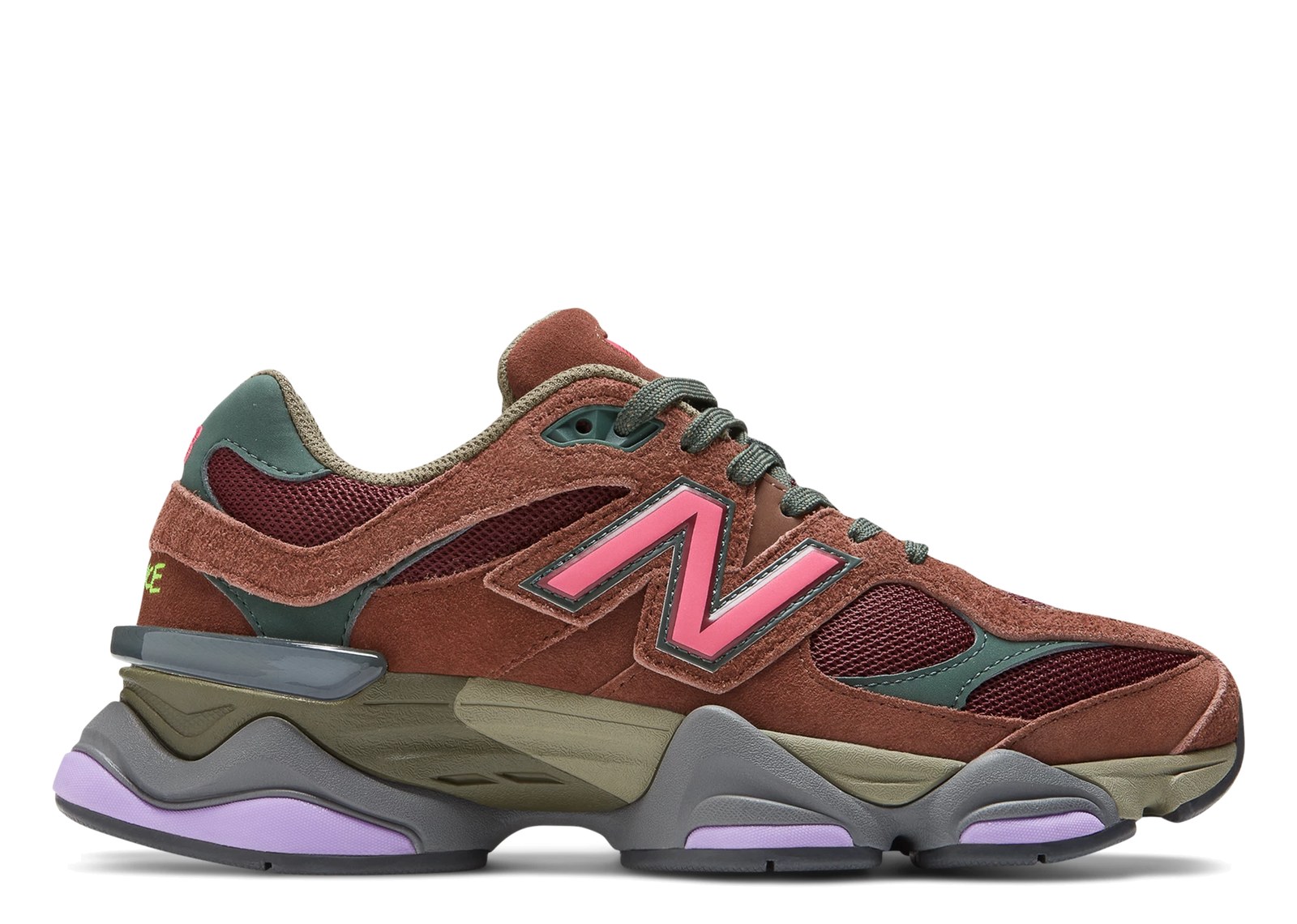 New Balance 9060 Rich Oak Burgundy