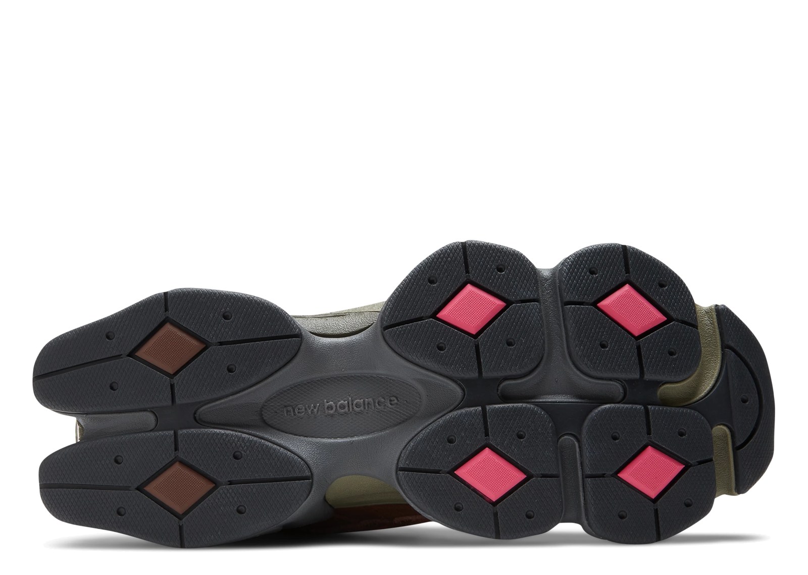 New Balance 9060 Rich Oak Burgundy - görsel 5