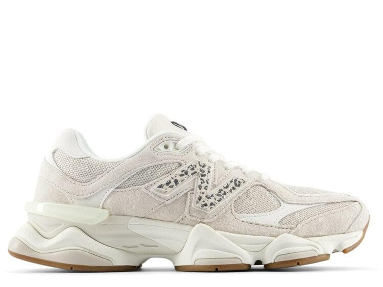New Balance 9060 Sea Salt Leopard Print