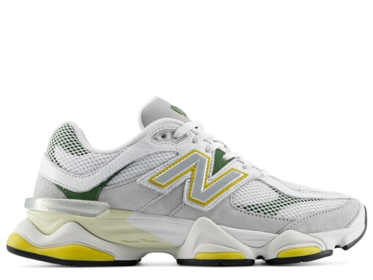New Balance 9060 White Apollo Gold