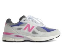 New Balance 990v3 MiUSA Kith United Arrows & Sons Oyster Mushroom