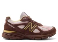 New Balance 990v4 MiUSA Pumpernickel Pink Chalk