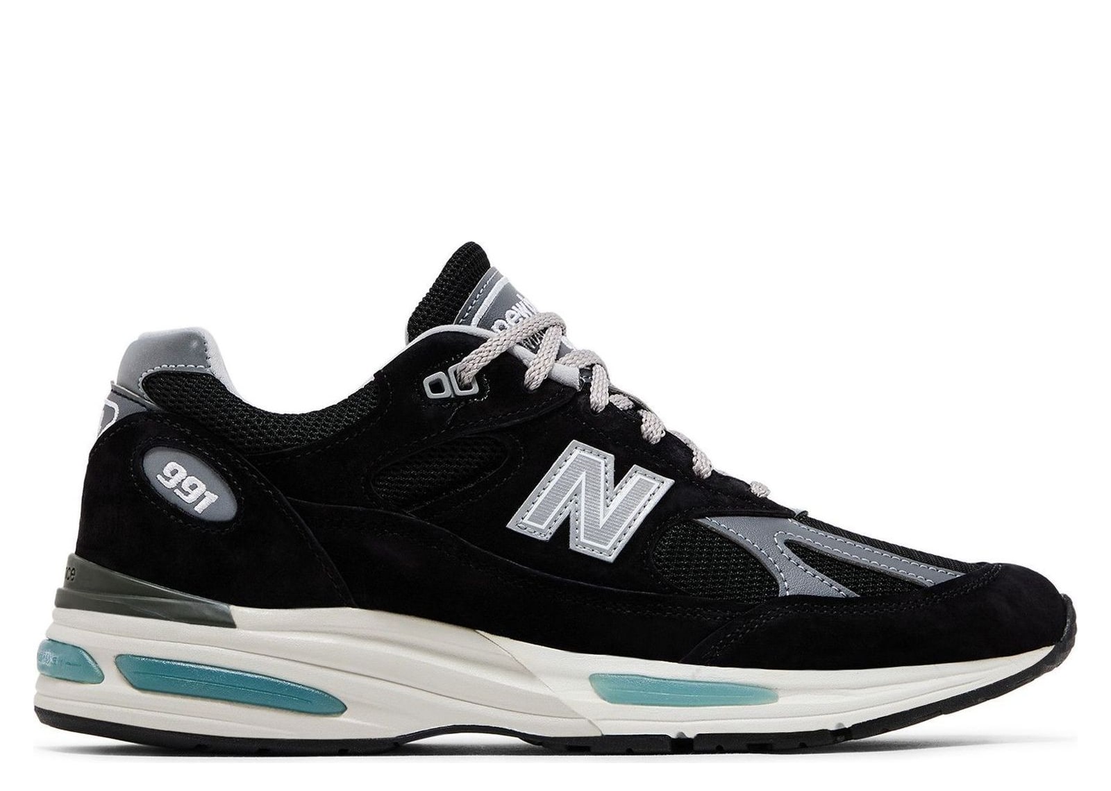 New Balance 991v2 MiUK Black Grey