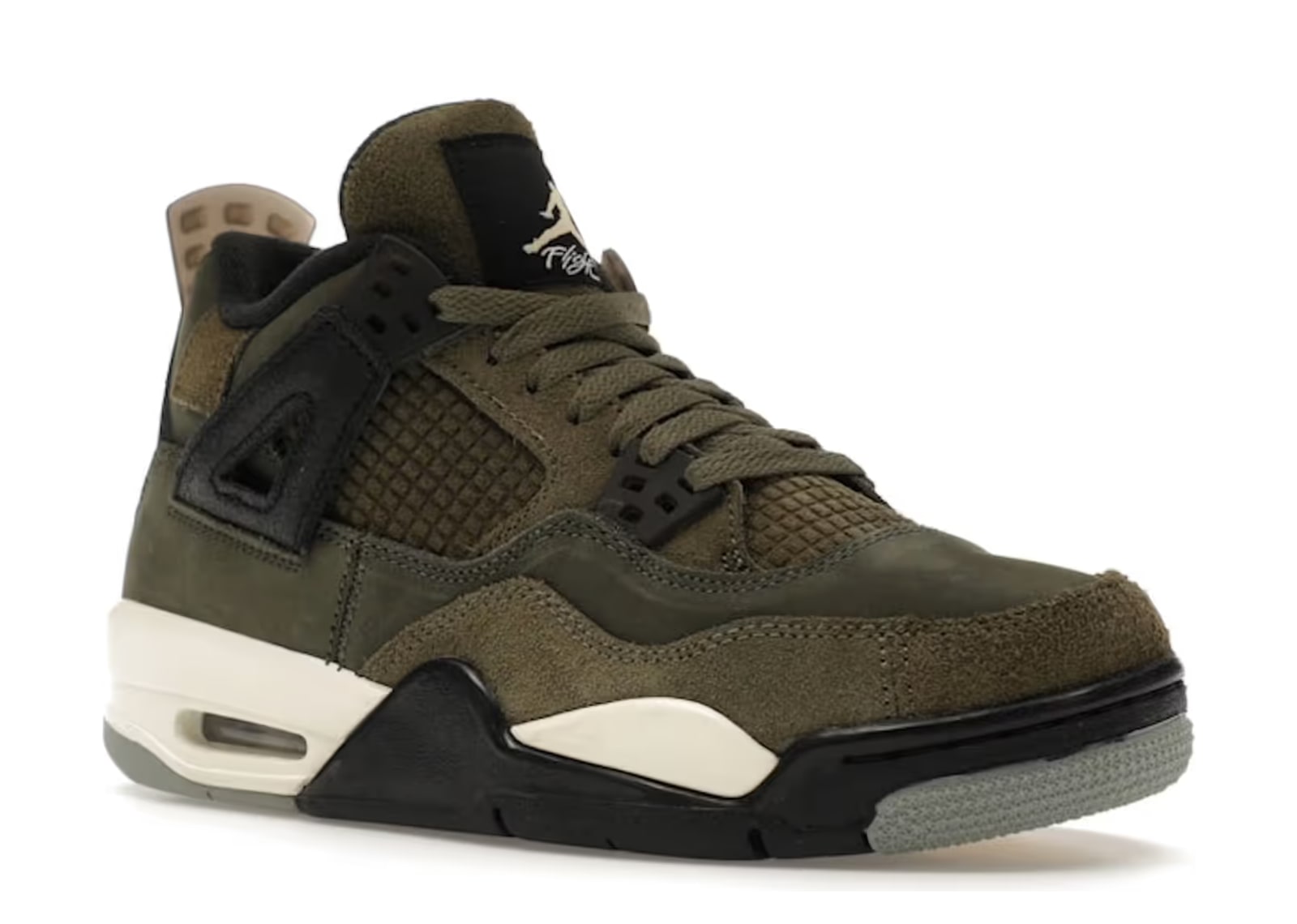 Nike Air Jordan 4 Retro SE Craft Medium Olive (GS) - görsel 5