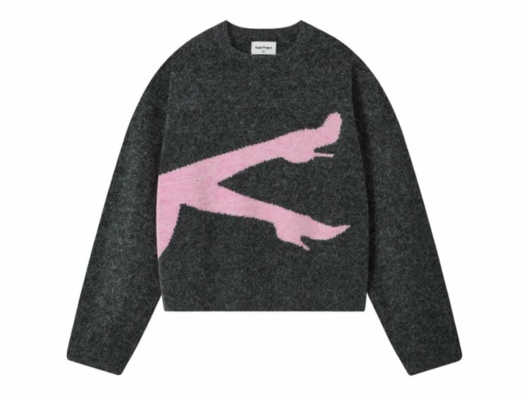 Nude Project Abbey Knit Sweater Ash