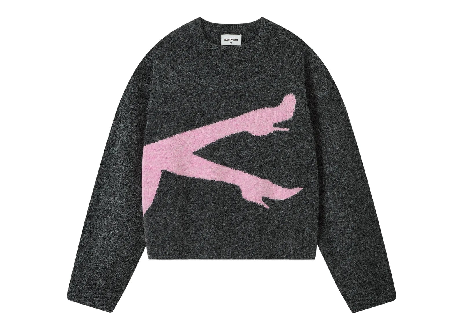 Nude Project Abbey Knit Sweater Ash