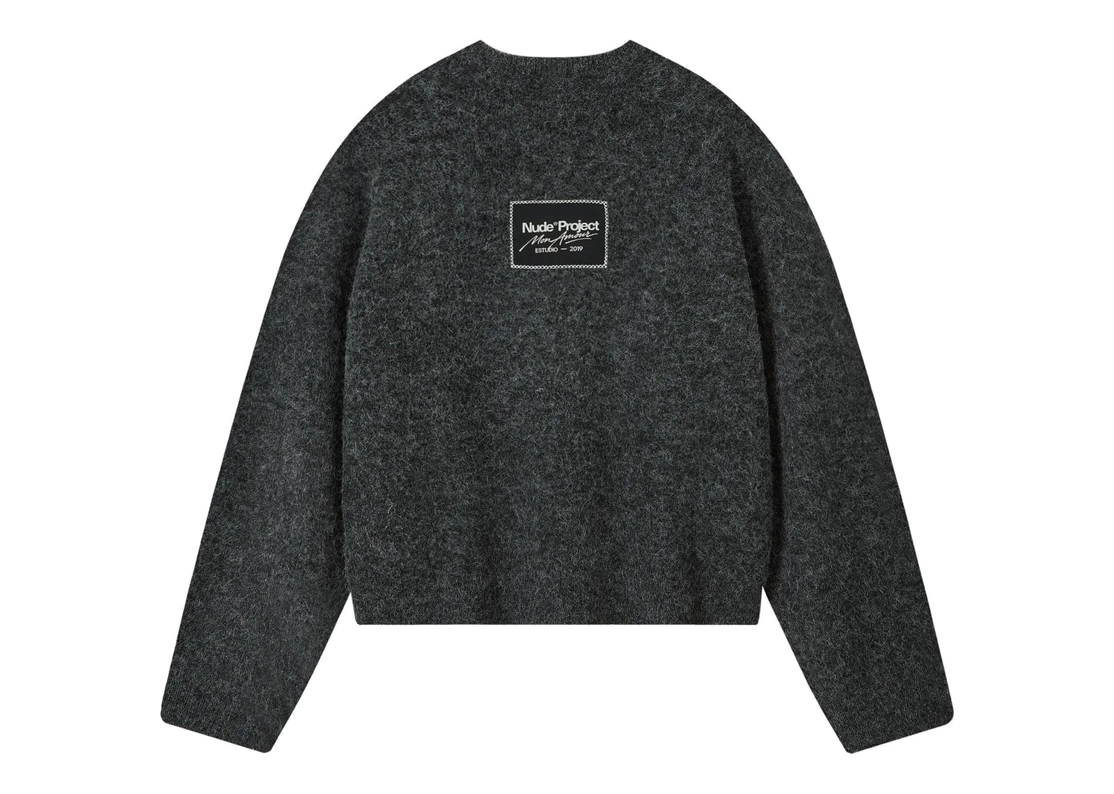 Nude Project Abbey Knit Sweater Ash - görsel 10
