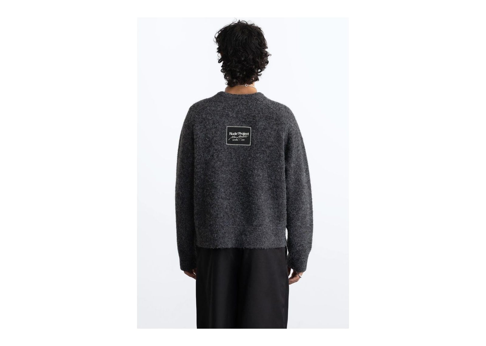Nude Project Abbey Knit Sweater Ash - görsel 5