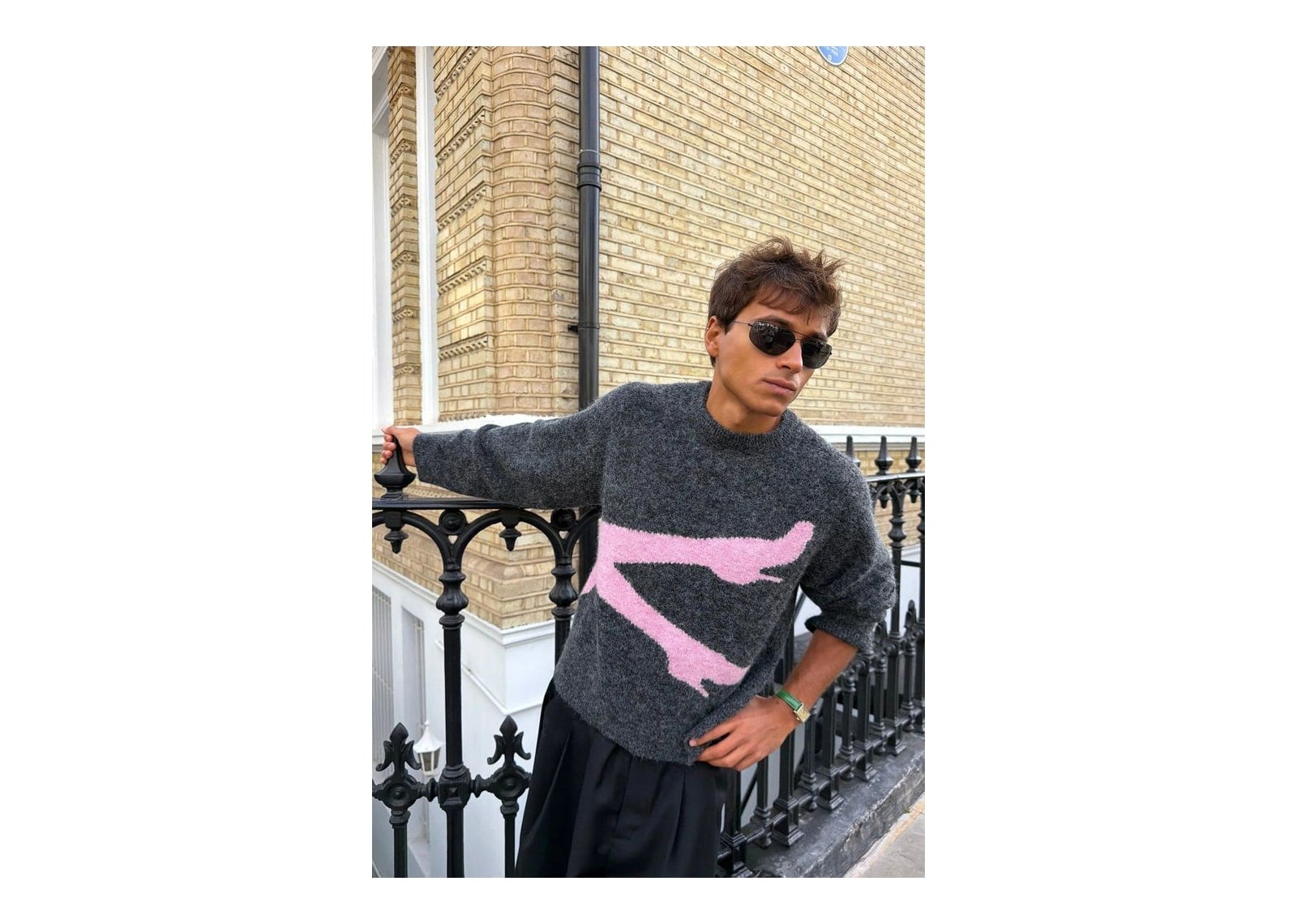 Nude Project Abbey Knit Sweater Ash - görsel 7