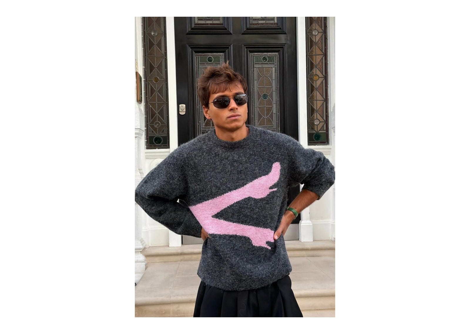 Nude Project Abbey Knit Sweater Ash - görsel 9