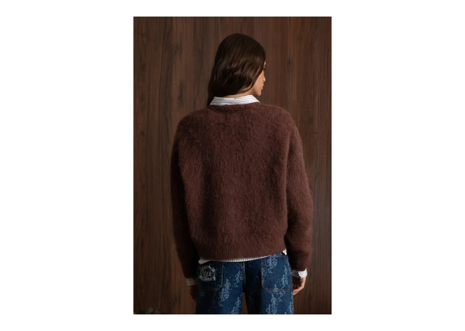 Nude Project Alpaca Knit Sweater Brown - görsel 10