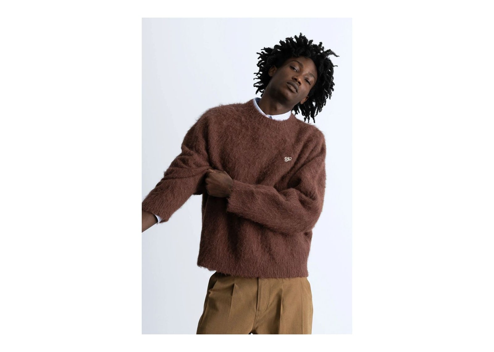 Nude Project Alpaca Knit Sweater Brown - görsel 2