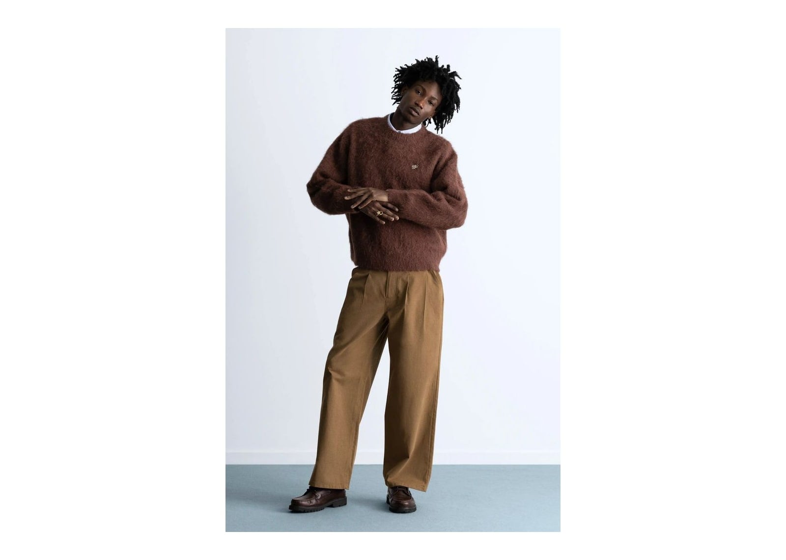 Nude Project Alpaca Knit Sweater Brown - görsel 3