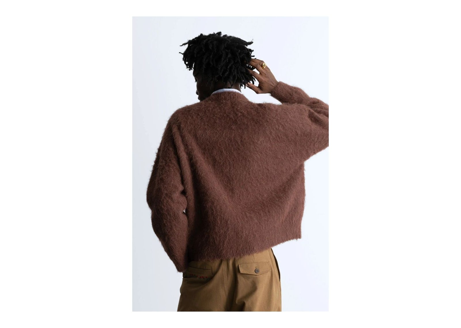 Nude Project Alpaca Knit Sweater Brown - görsel 6