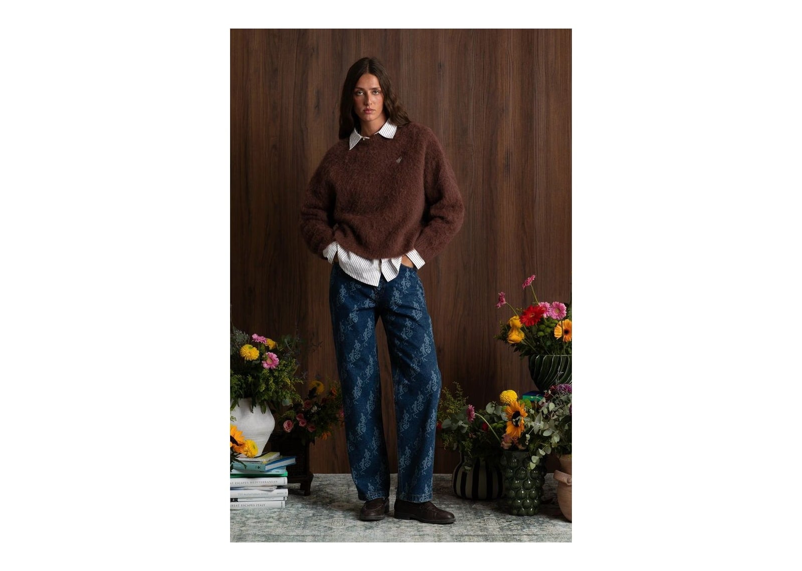 Nude Project Alpaca Knit Sweater Brown - görsel 7