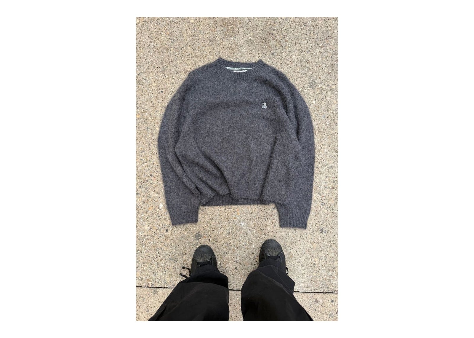 Nude Project Alpaca Knit Sweater Grey - görsel 11