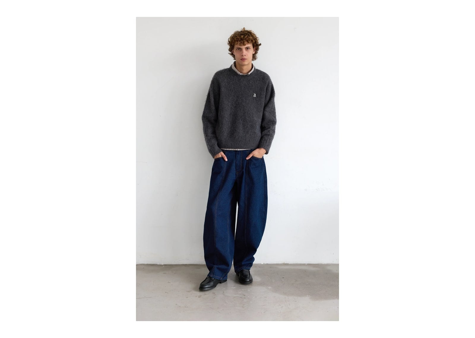 Nude Project Alpaca Knit Sweater Grey - görsel 13