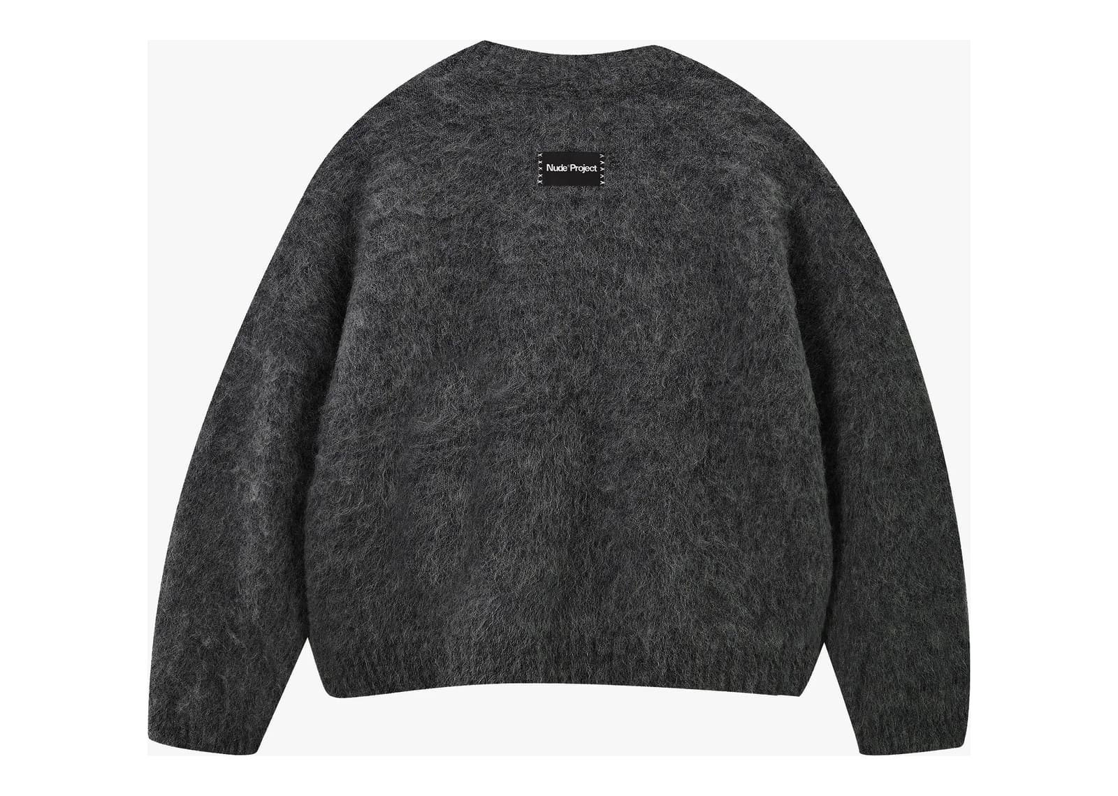 Nude Project Alpaca Knit Sweater Grey - görsel 4