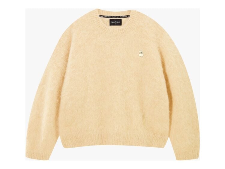 Nude Project Alpaca Knit Sweater Yellow