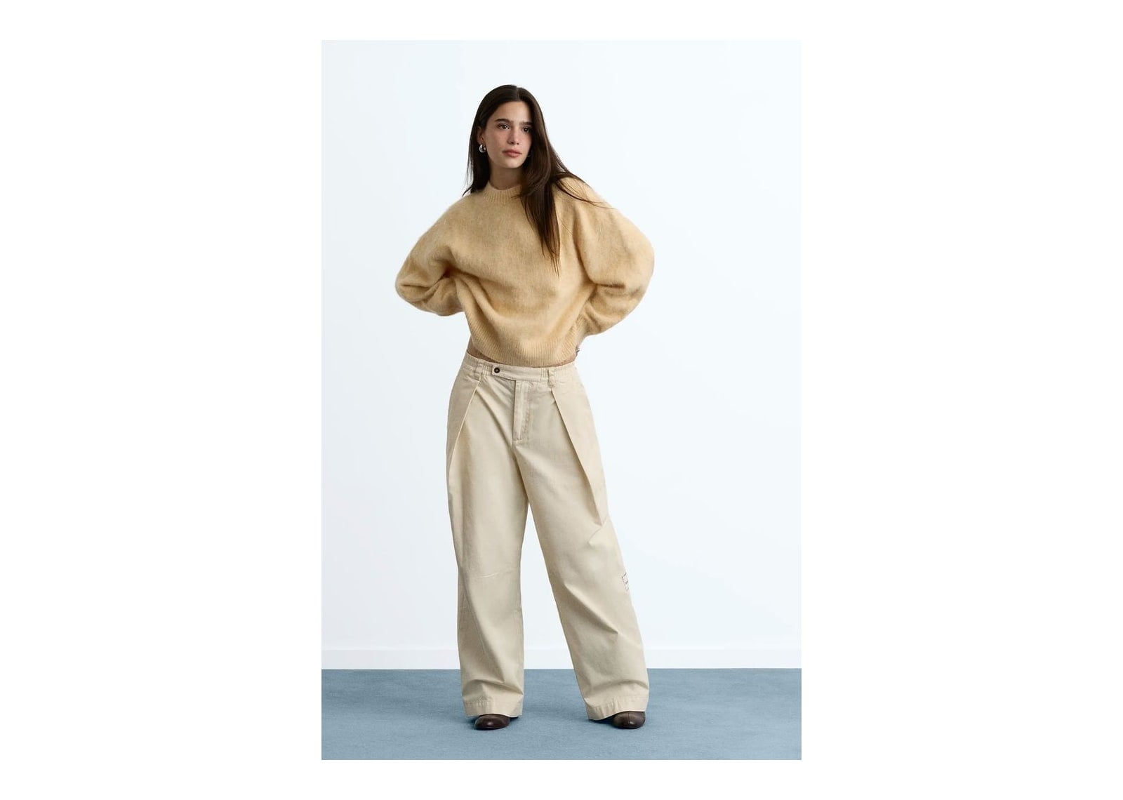 Nude Project Alpaca Knit Sweater Yellow - görsel 10