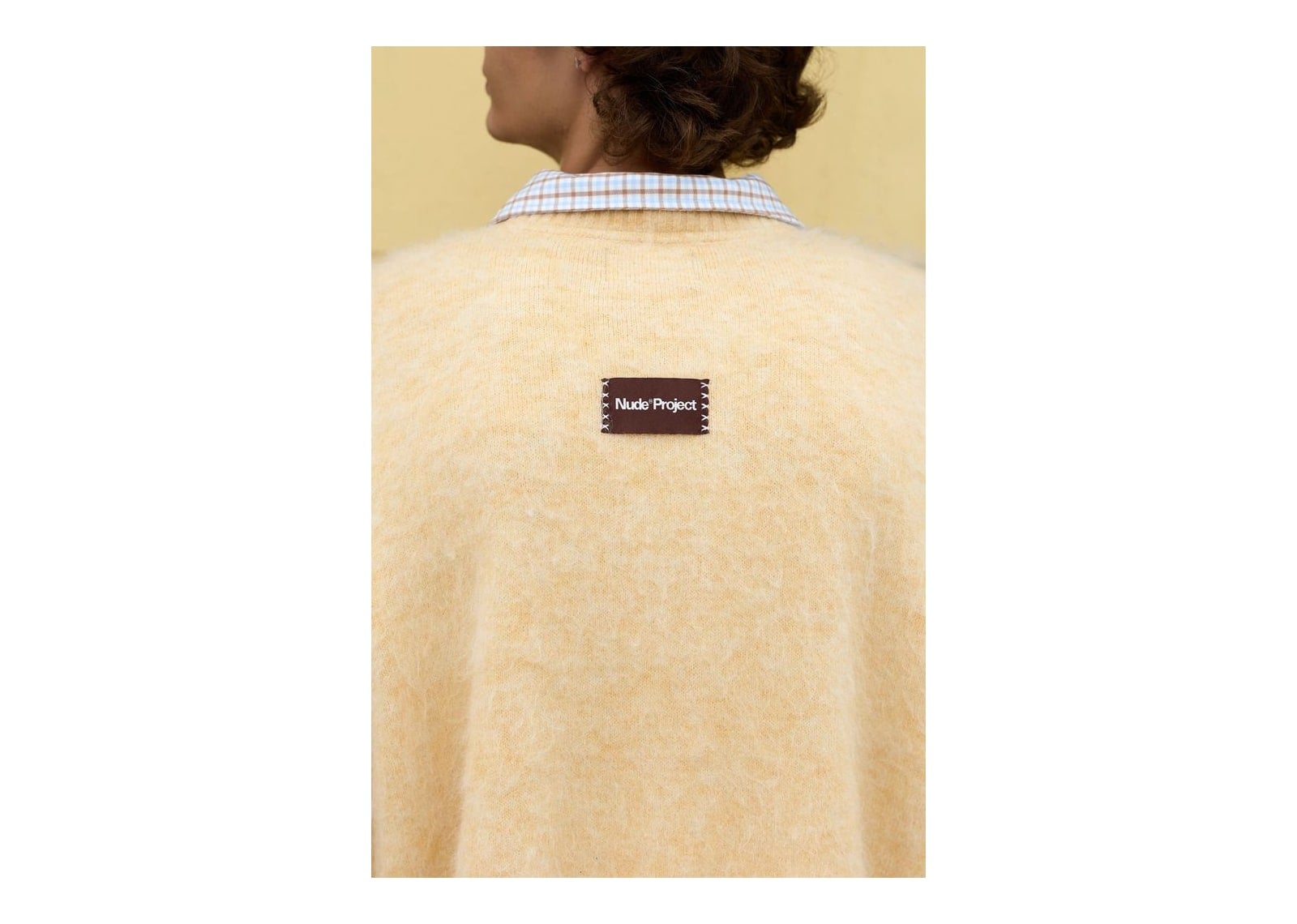 Nude Project Alpaca Knit Sweater Yellow - görsel 11