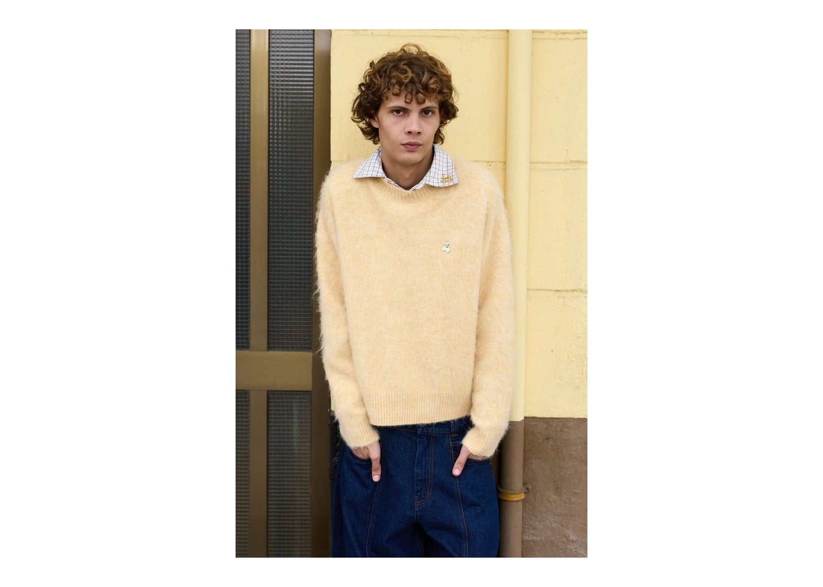 Nude Project Alpaca Knit Sweater Yellow - görsel 18