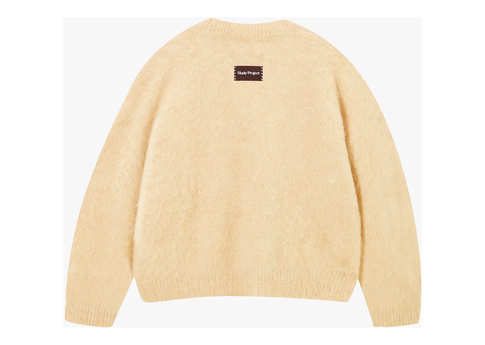 Nude Project Alpaca Knit Sweater Yellow - görsel 4
