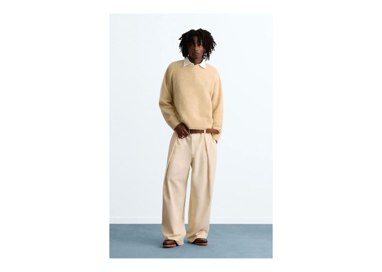 Nude Project Alpaca Knit Sweater Yellow - görsel 9