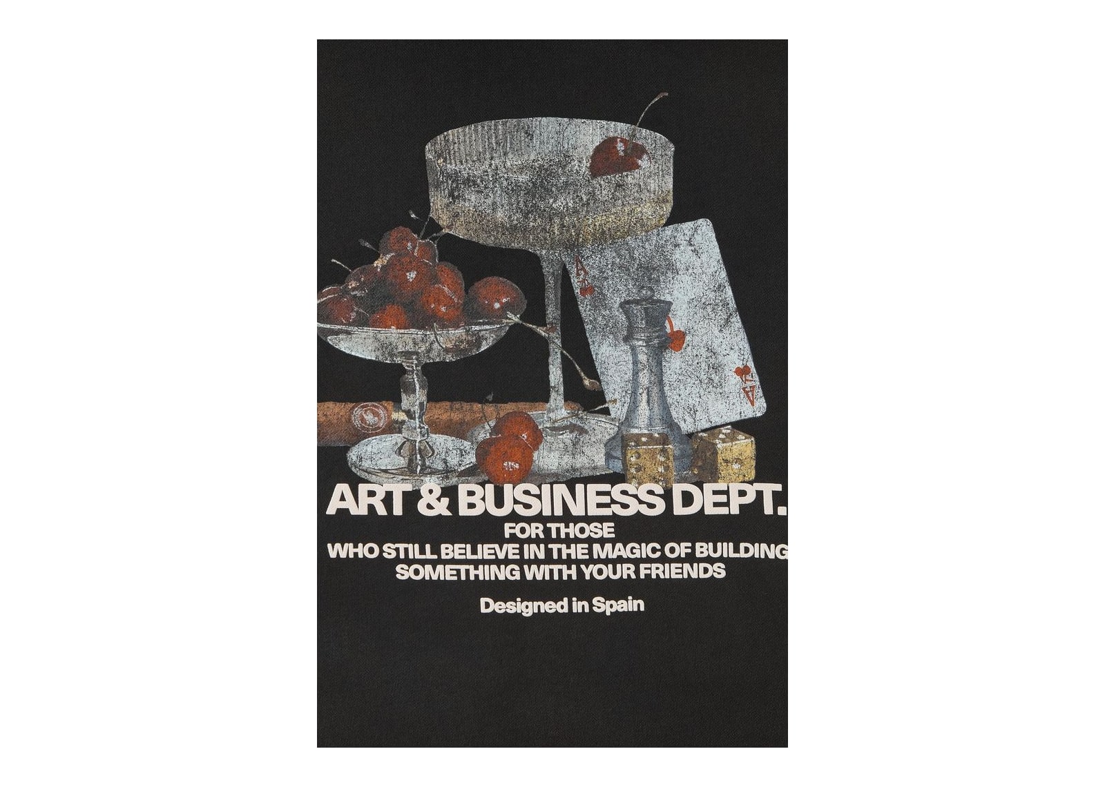 Nude Project Art & Business Hoodie Black - görsel 7