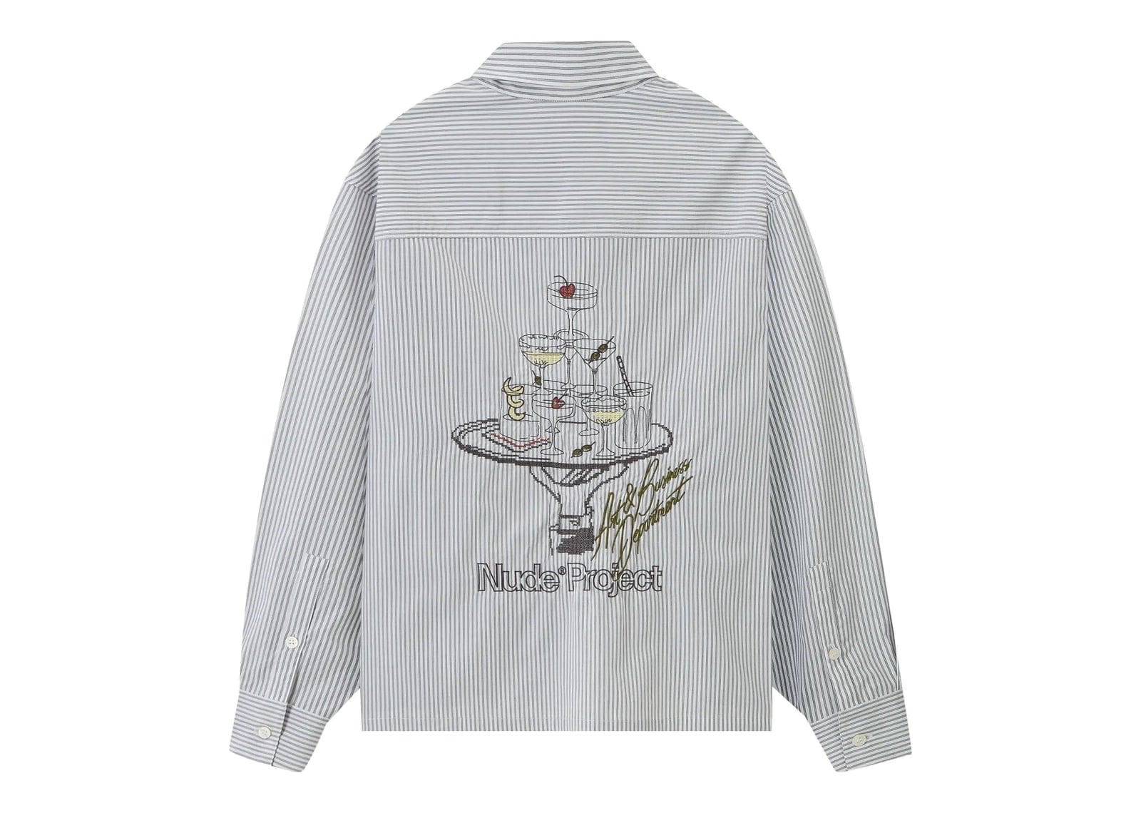 Nude Project Art & Business Shirt Blue