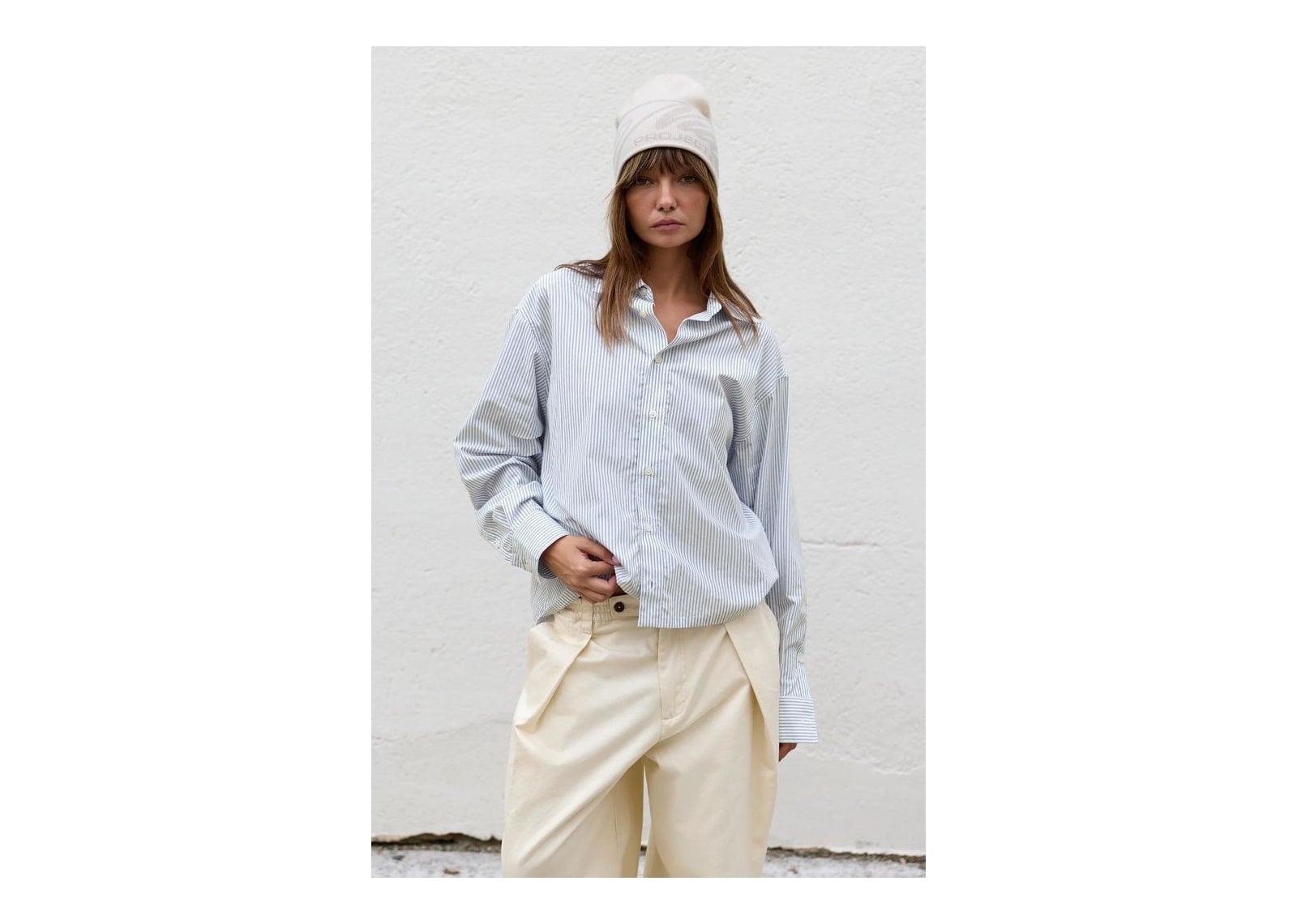 Nude Project Art & Business Shirt Blue - görsel 6