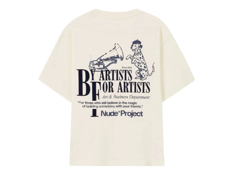 Nude Project Art & Business Tee Ivory