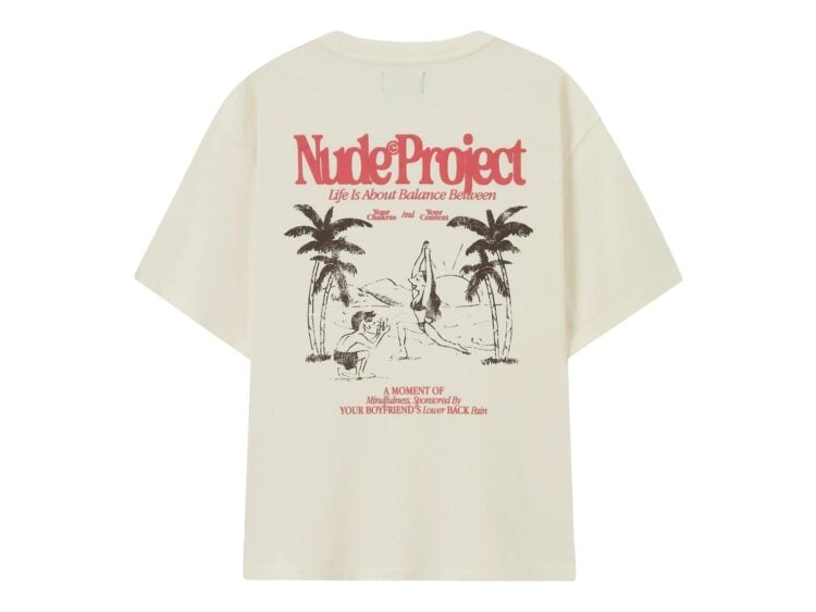 Nude Project Balance Tee Marshmallow